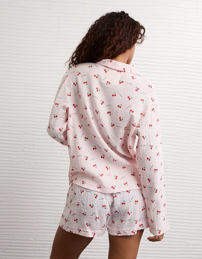 AE Cotton Gauze PJ Set