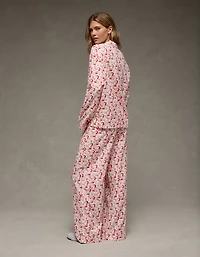 AE Snoopy Flannel PJ Set