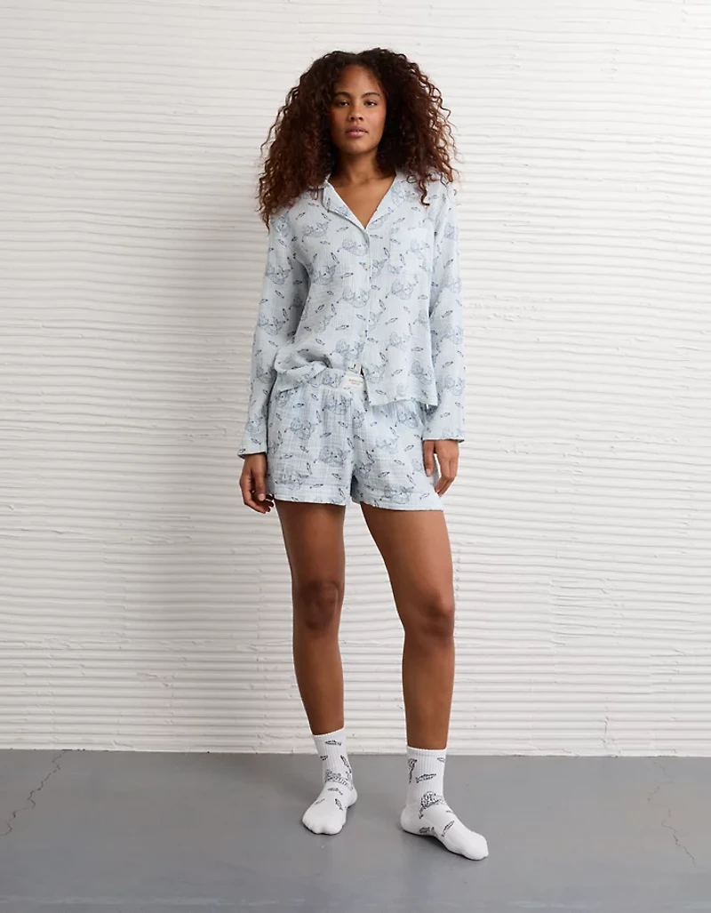 Pyjama en gaze de coton AE