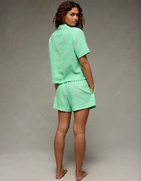 AE Cotton Gauze Short-Sleeve PJ Set