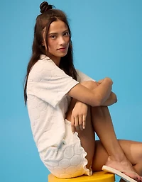 AE | Smiley® Terry Boxy PJ Set