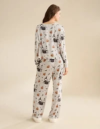 AE Luxe Plush Snoopy PJ Set