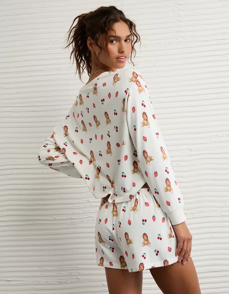 AE Luxe Plush PJ Set
