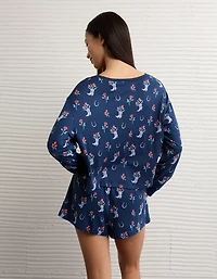 AE Luxe Plush PJ Set