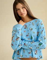 AE Luxe Plush Snoopy PJ Set