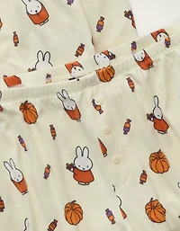 AE Luxe Plush Miffy Long Sleeve + Short PJ Set