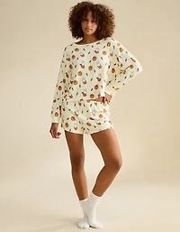 AE Luxe Plush Miffy Long Sleeve + Short PJ Set