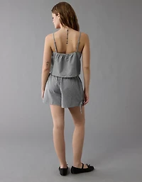 AE Flirty Woven Tank PJ Set