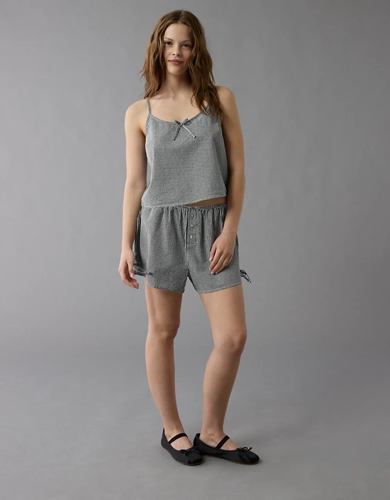 AE Flirty Woven Tank PJ Set