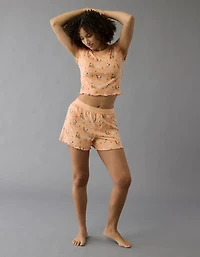 Pyjama avec petit t-shirt pelucheux crème glacée Snoopy AE