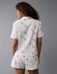 AE Snoopy Western Cotton Gauze PJ Set