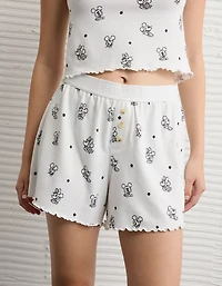 Pyjama pelucheux avec petit t-shirt Mickey et Minnie Mouse AE