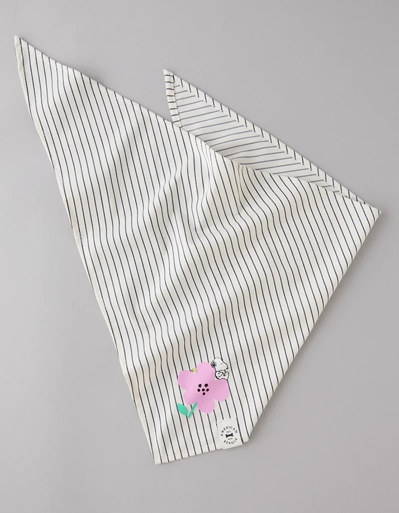 ABO Gingham Snoopy Dog Bandana