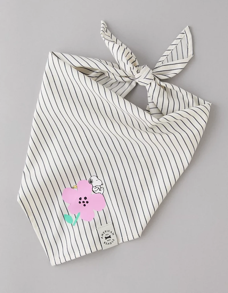 ABO Gingham Snoopy Dog Bandana
