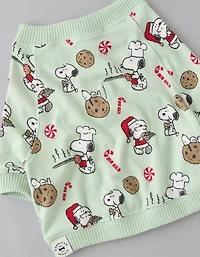 Haut de pyjama Snoopy père Noël pour chien ABO