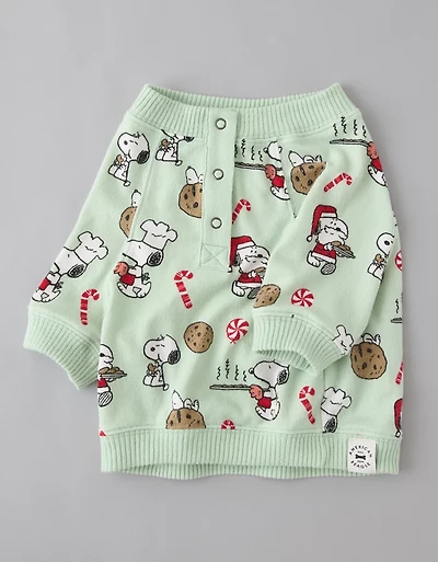 Haut de pyjama Snoopy père Noël pour chien ABO