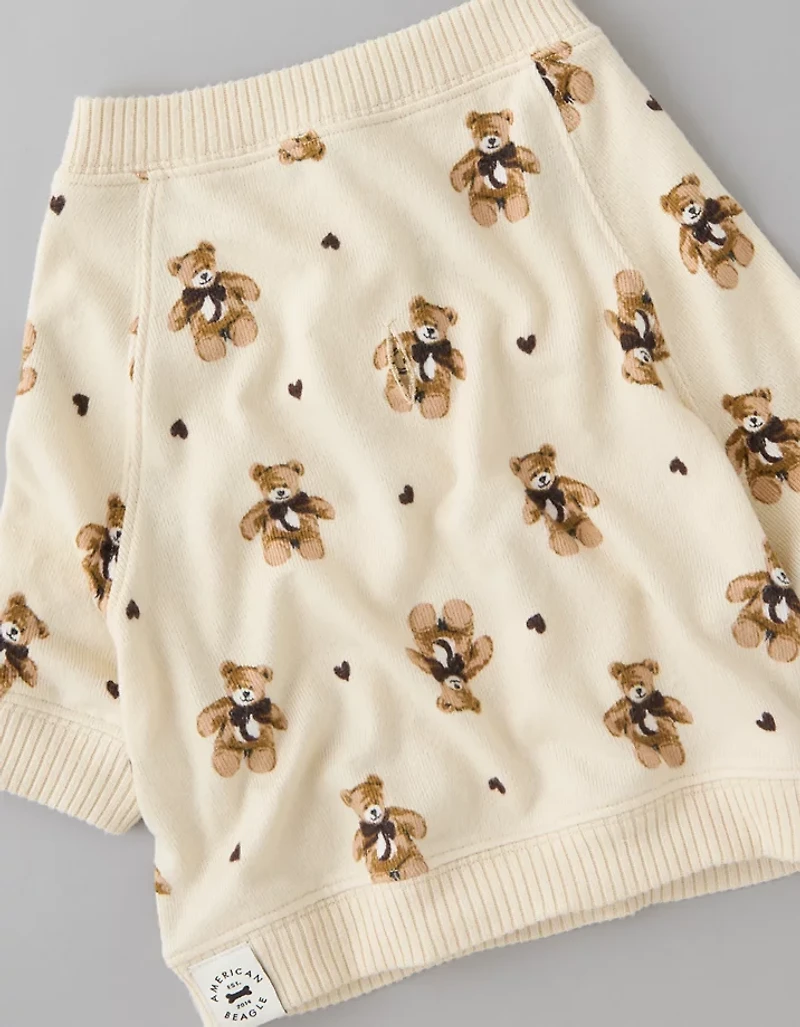 Chandail pour chien à motif d’ours en peluche ABO