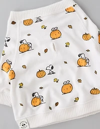 Pyjama pelucheux pour chien citrouille Snoopy ABO