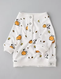 Pyjama pelucheux pour chien citrouille Snoopy ABO