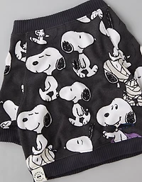 Chemise de pyjama pelucheux pour chien Snoopy Spooky ABO
