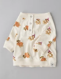 Chemise de pyjama pelucheux chien, citrouille et ours ABO