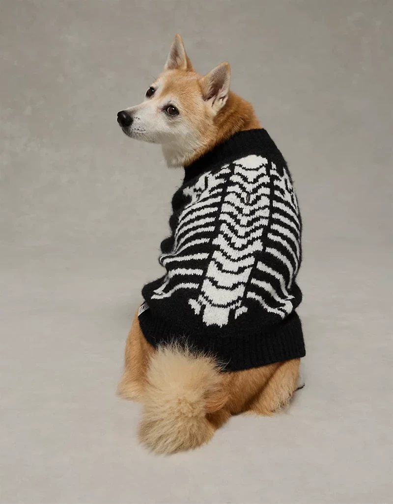 Chandail chien squelette ABO