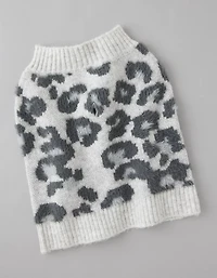 ABO Leopard Print Dog Sweater
