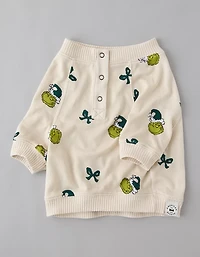 Haut de pyjama pelucheux à imprimé Grincheux ABO