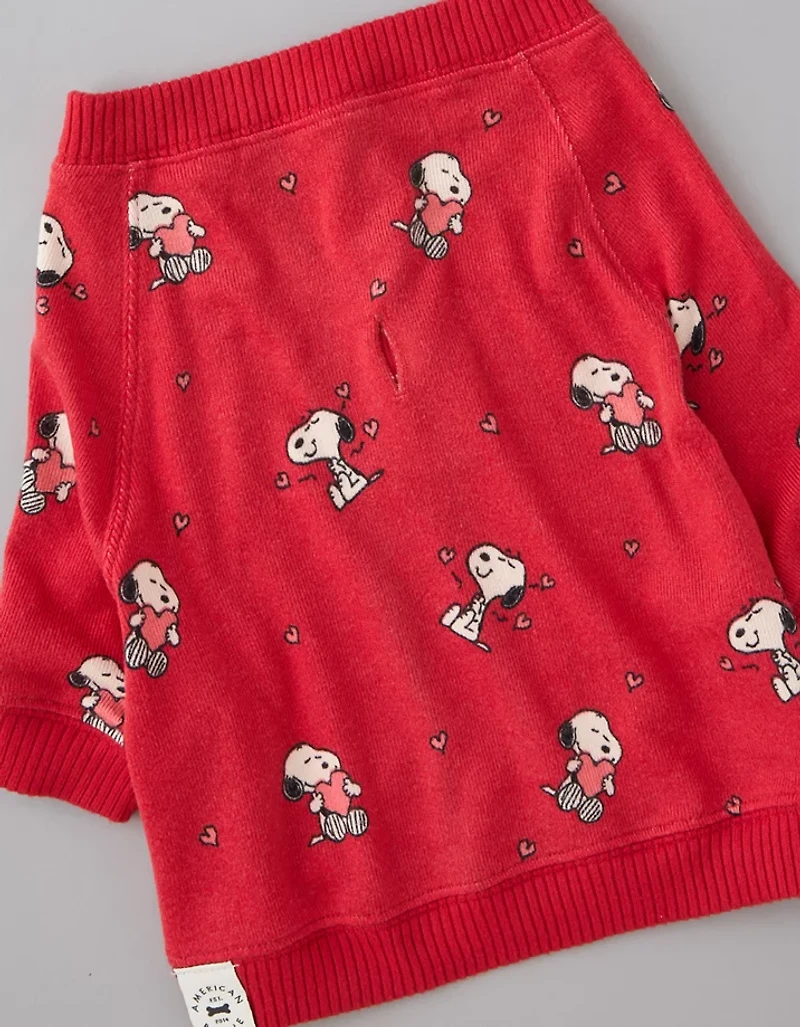 ABO Snoopy Graphic Plush Tee