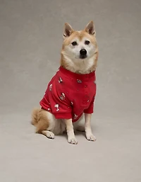 T-shirt pelucheux à imprimé Snoopy ABO