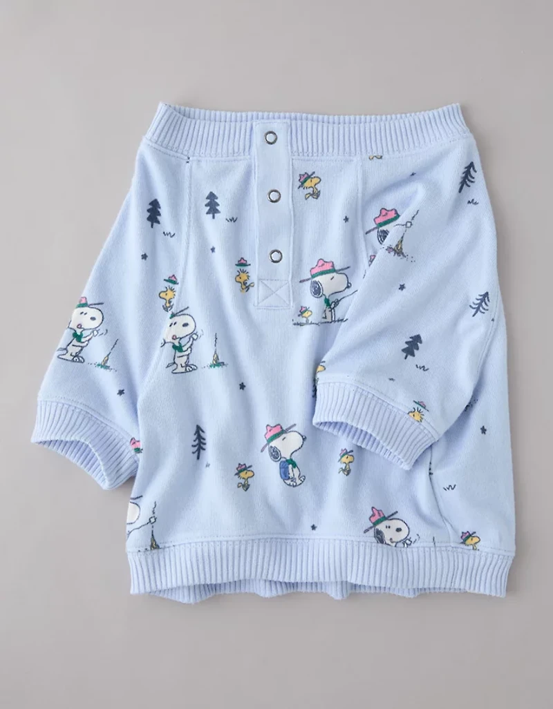 Haut de pyjama pelucheux Snoopy ABO