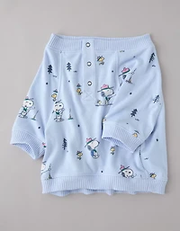 Haut de pyjama pelucheux Snoopy ABO