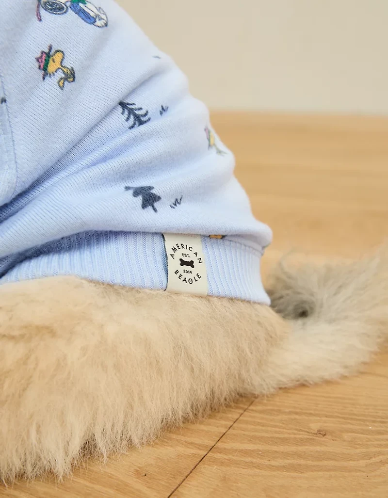 ABO Snoopy Plush PJ Top