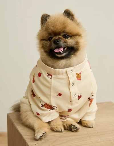 ABO Luxe Plush Snoopy PJ Top
