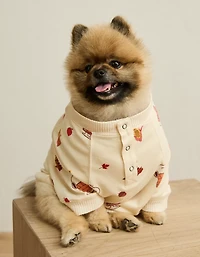 ABO Luxe Plush Snoopy PJ Top