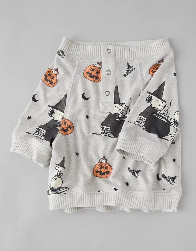 ABO Luxe Plush Snoopy PJ Top