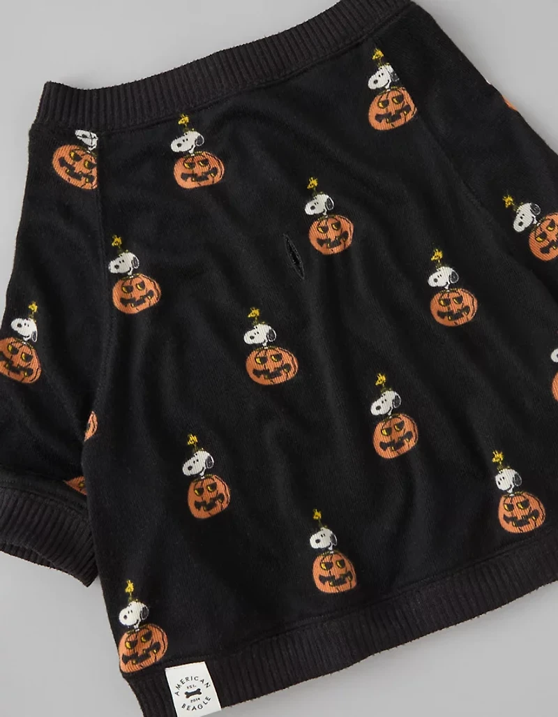 ABO Luxe Plush Snoopy PJ Top