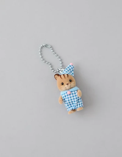 Calico Critters Walnut Squirrel Baby Keychain