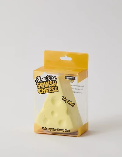 Streamline Cheese Squishy Toy