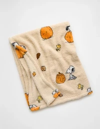 Couverture Snoopy au style automnal AE