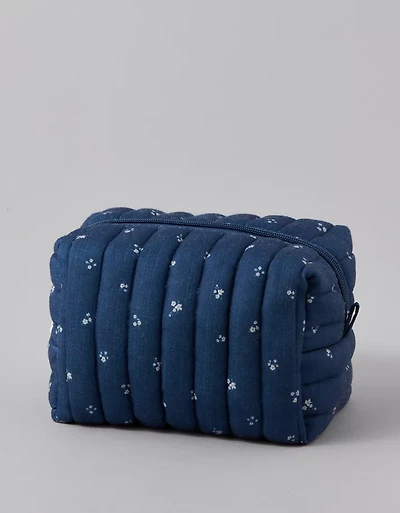 Sac à cosmétiques matelassé AE