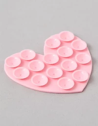 TwelveNYC Heart Silicone Suction Phone Accessory