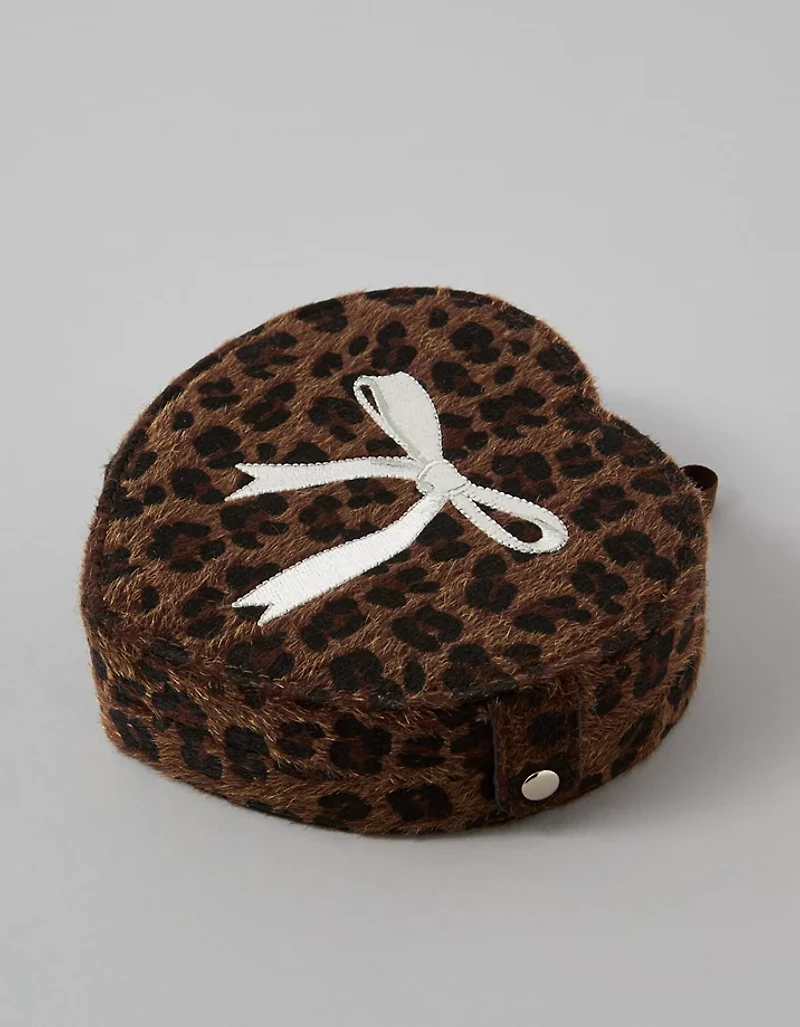 AE Leopard Print Jewelery Box