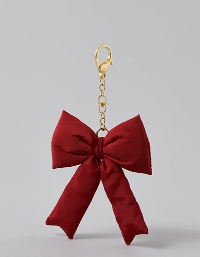 AE Red Bow Keychain
