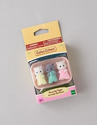 Calico Critters Persian Cat Triplets