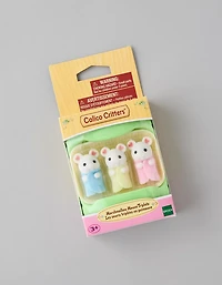 Calico Critters Marshmallow Mouse Triplets Figurines