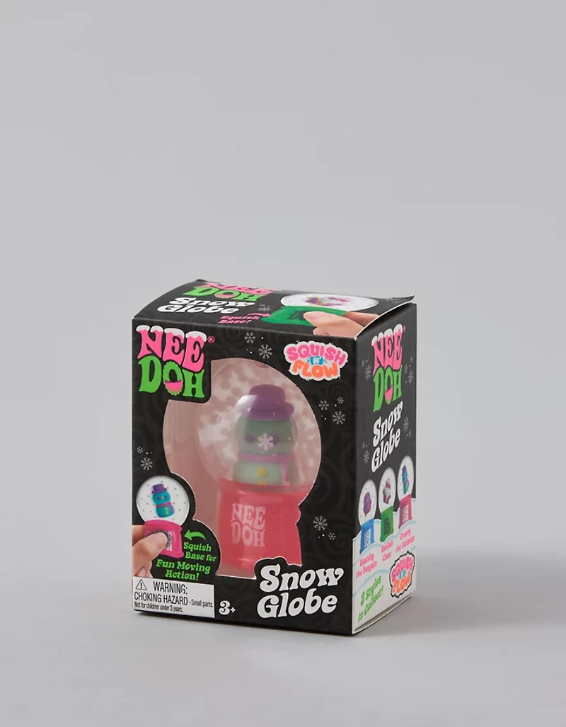 Schylling Nee Doh Squish n' Snow Globe