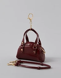 AE Burgundy Bag Keychain