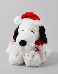 Warmies Snoopy Santa