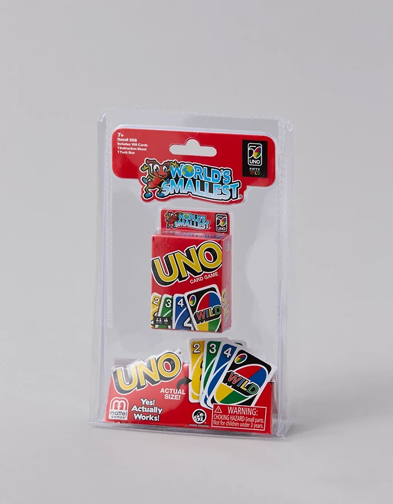 World's Smallest UNO Card Game